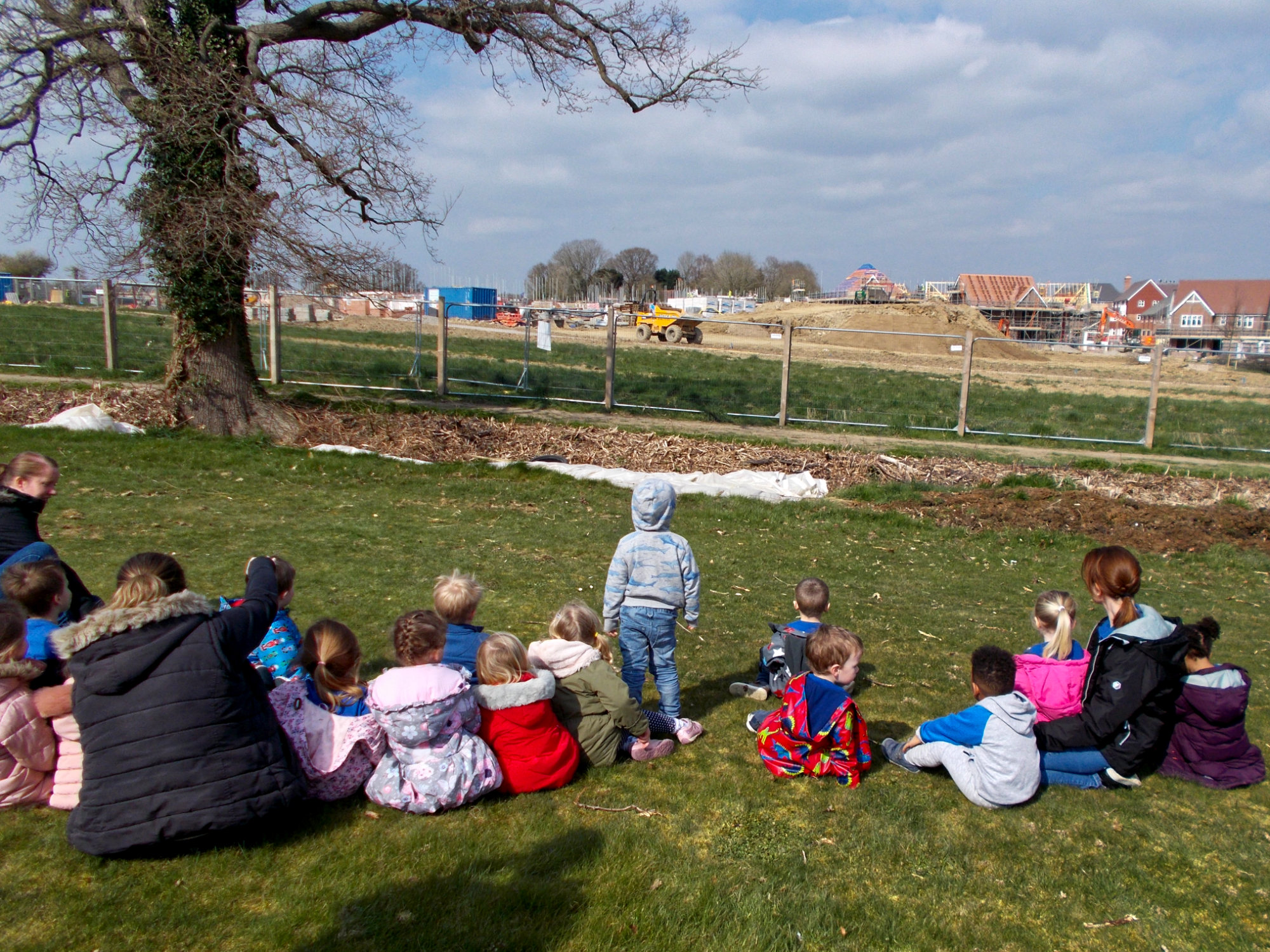 children playing